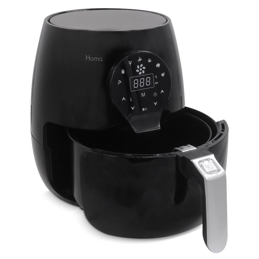 Air Fryer fra Homa 3,5 liter. Elektronisk med 7 programmer og non-stick belægning