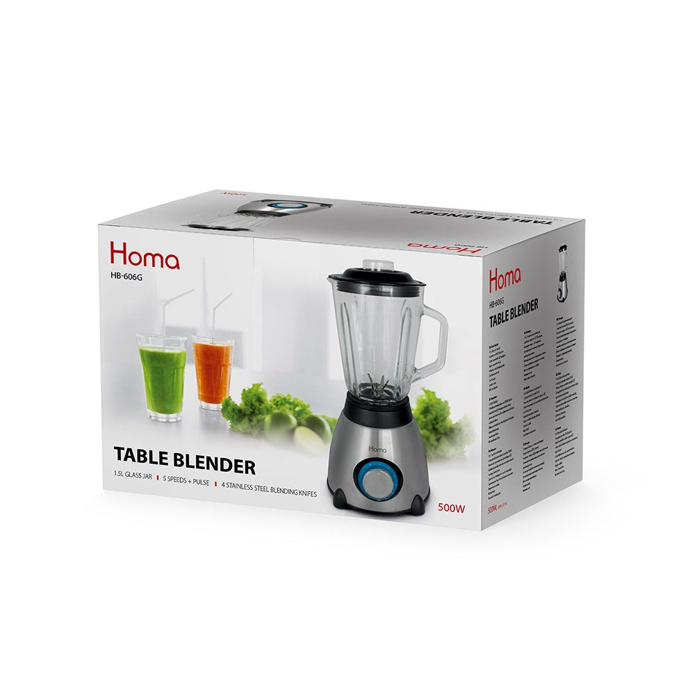 Blender med glaskande fra Homa