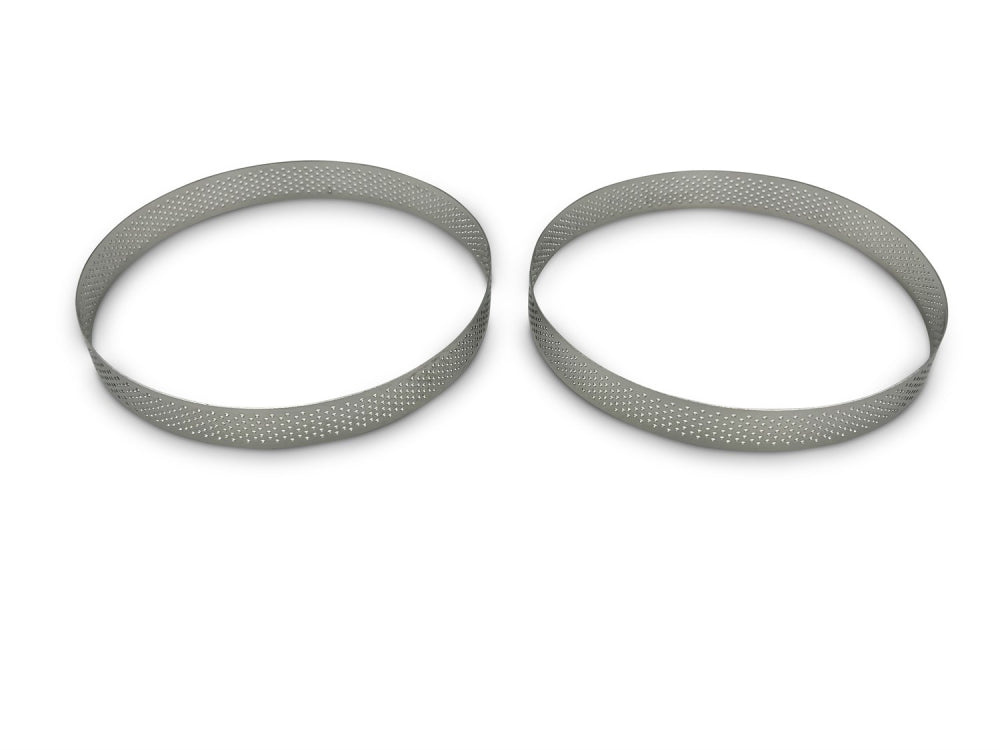 Perforeret tærtering, Ø 16 cm, 2 stk. fra Kokkens Køkkengrej