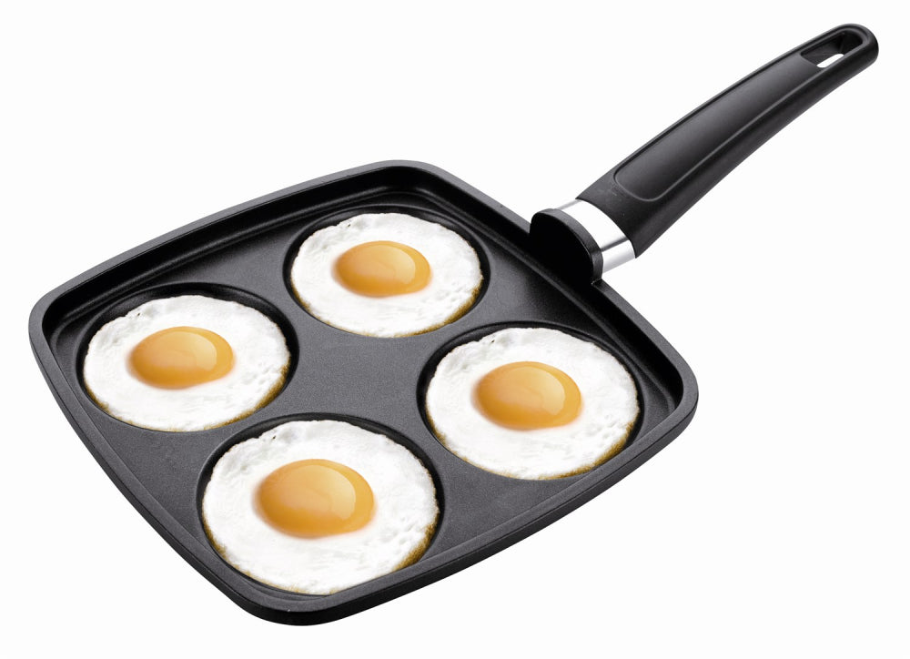 Stegepande til blinis, spejlæg eller hakkebøffer