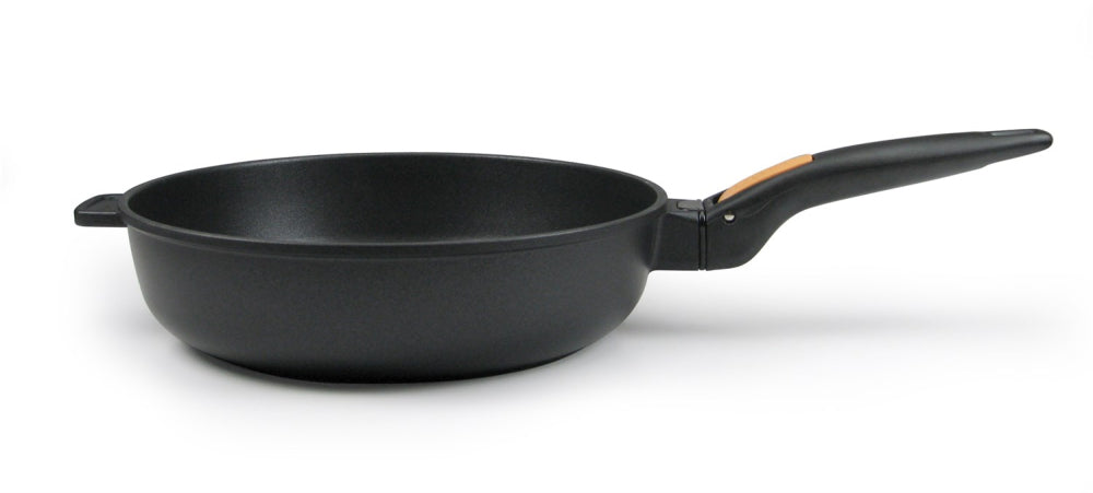 Sauterpande 28 cm. med aftageligt håndtag