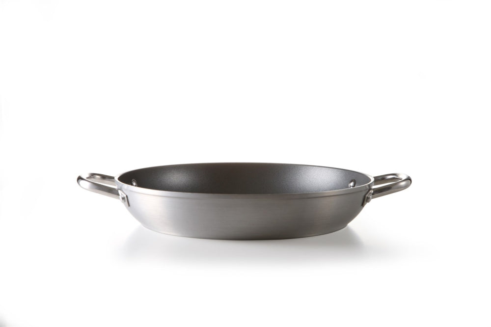 Stegepande 32 cm. med 2 håndtag og non-stick belægning.