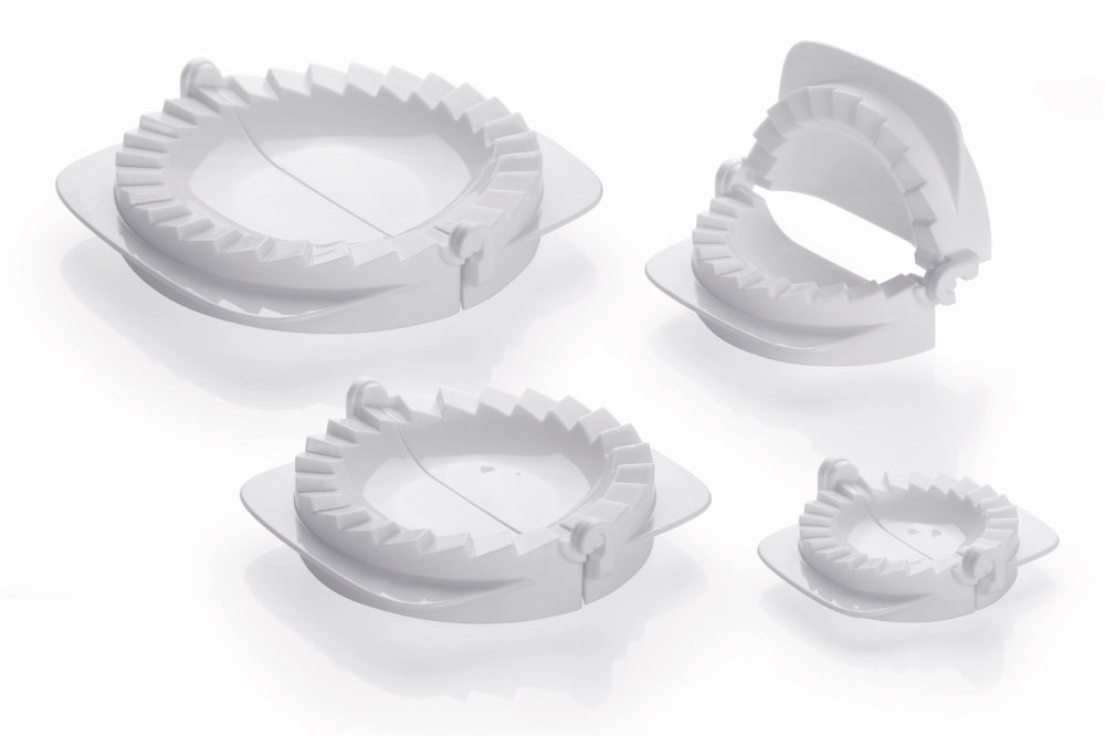 Ravioli form, Pirog form, Empanada form, Dumpling form, 4 str.