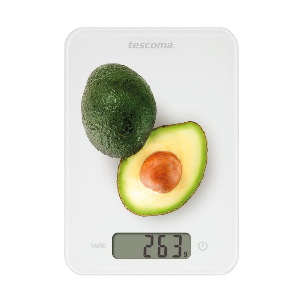 Digital køkkenvægt, 5 kg. 1 cm høj