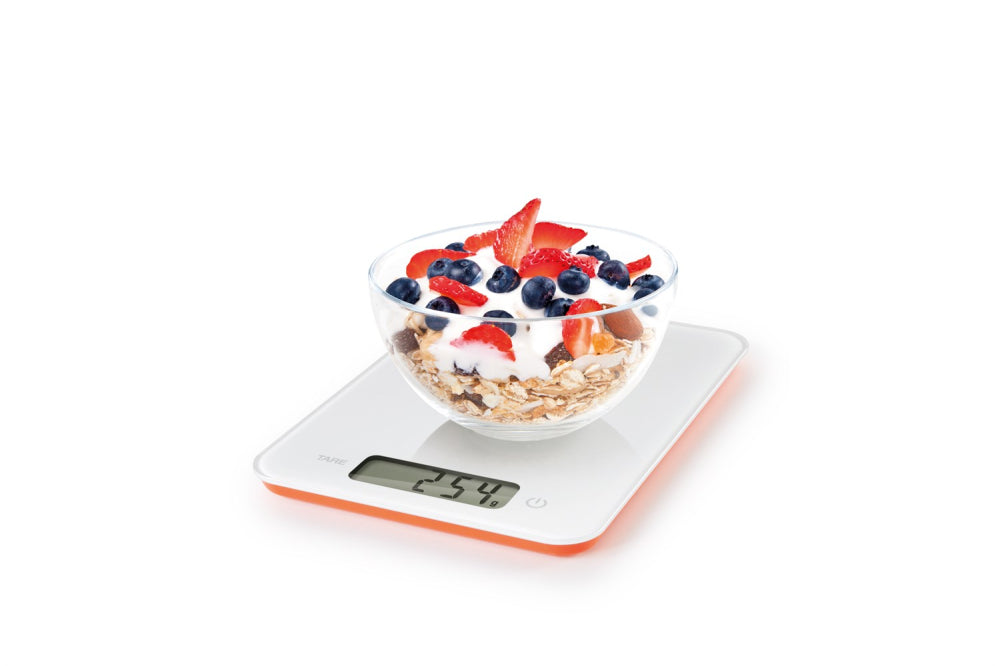 Digital køkkenvægt, 5 kg. 1 cm høj