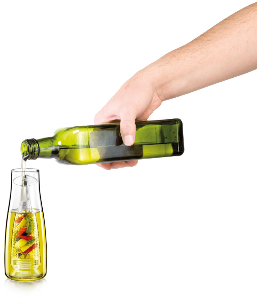 Olie / eddike flaske, 500 ml.
