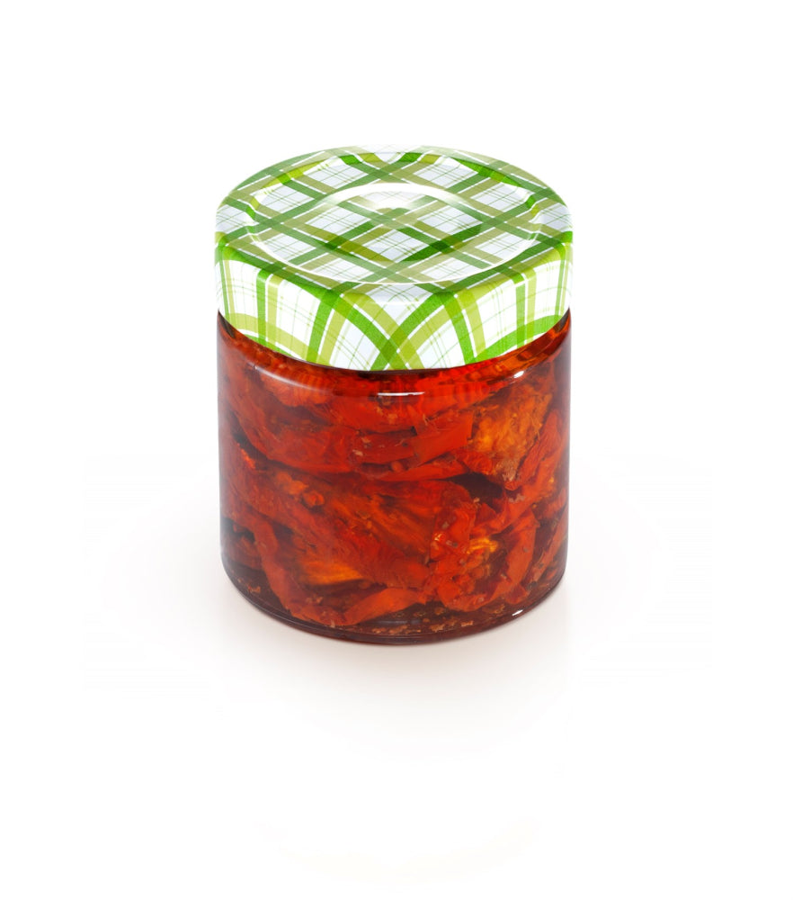Patent glas med låg til marmelade, henkogning eller lignende, 200 ml, 6 stk.