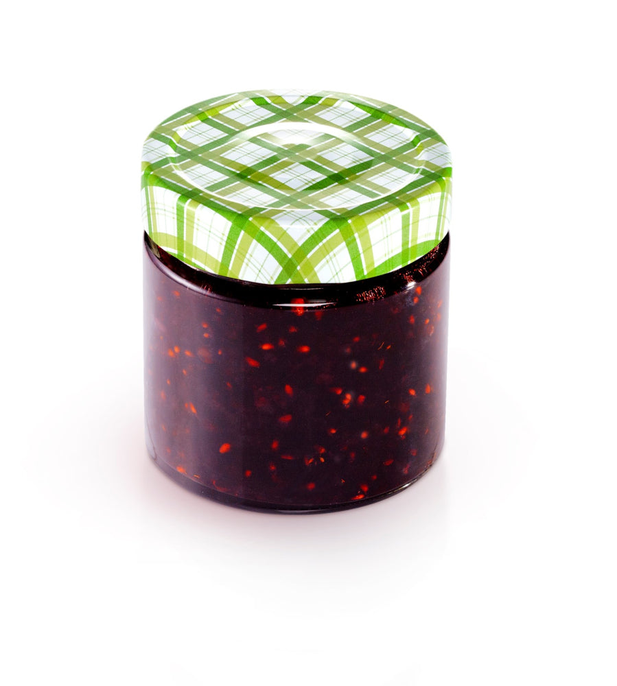 Patent glas med låg til marmelade, henkogning eller lignende, 200 ml, 6 stk.