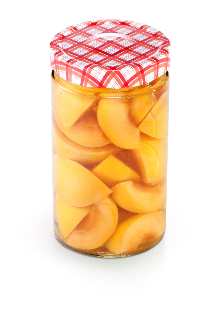 Patent glas med låg til marmelade, henkogning eller lignende, 700 ml, 3 stk.