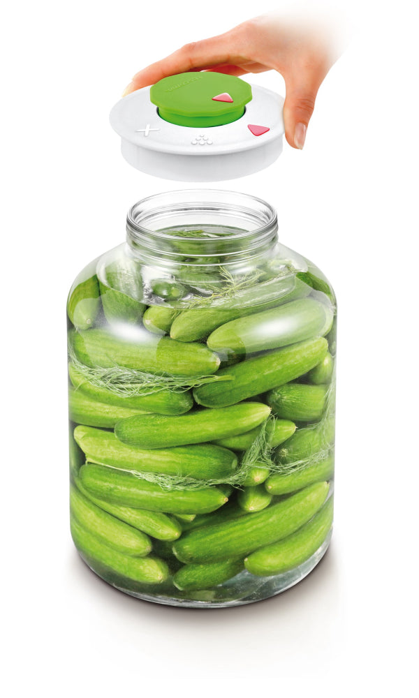 Fermenteringskrukke i glas med special låg, 5 liter