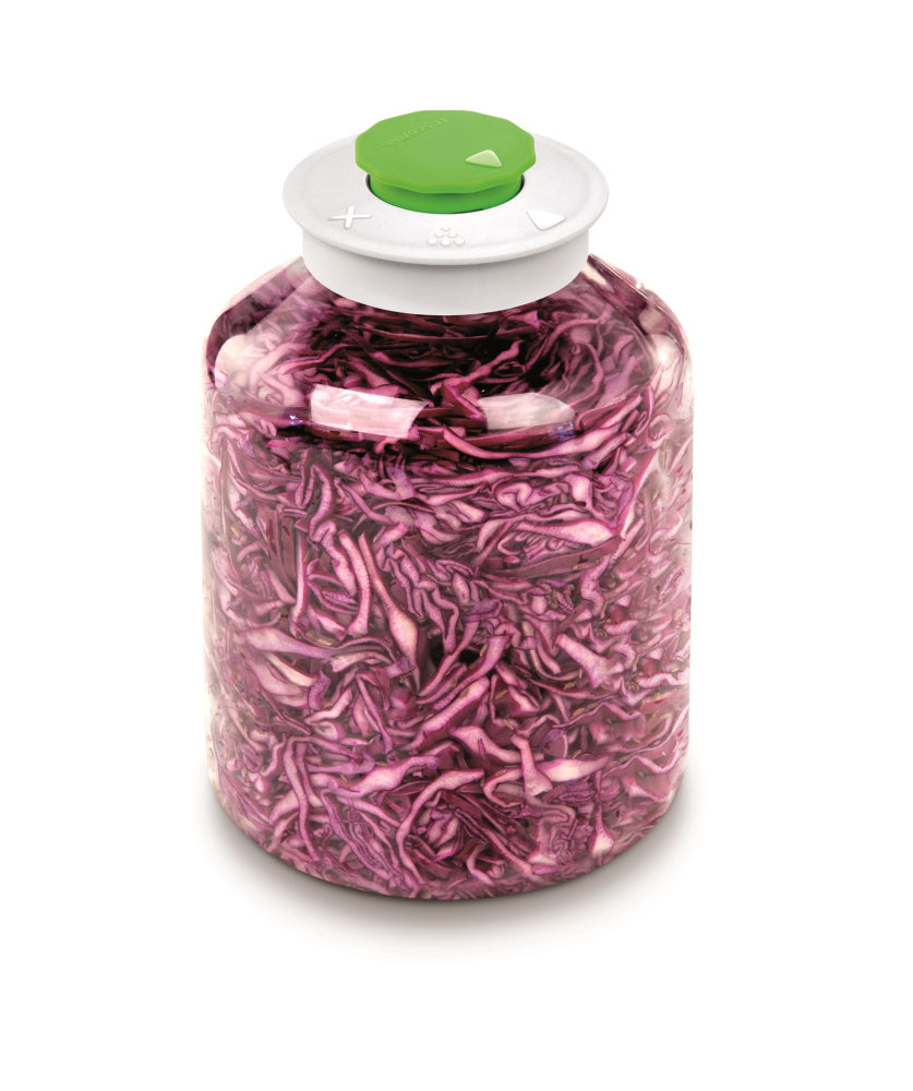 Fermenteringskrukke i glas med special låg, 5 liter