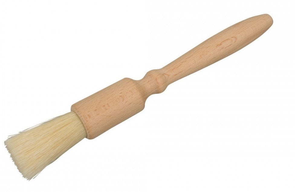 Bagepensel i træ , 19 cm