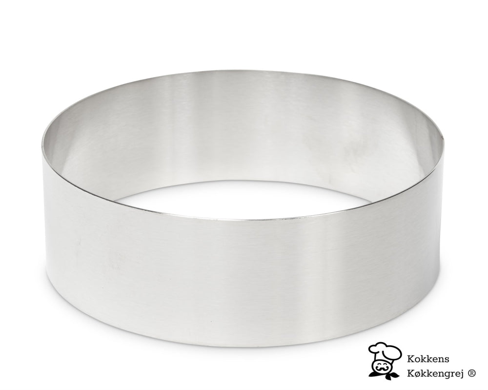 Anretterring / Kagering / Moussering, Ø20 cm. H5 cm fra Kokkens Køkkengrej