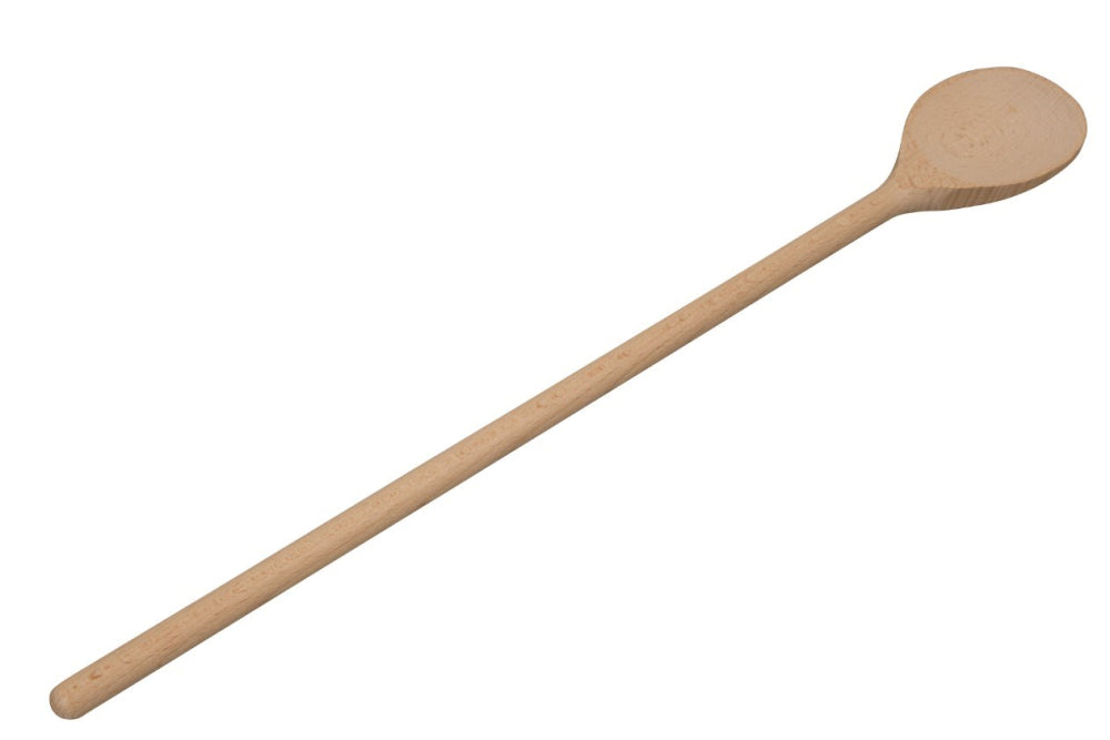 Rund grydeske i bøgetræ, 35 cm