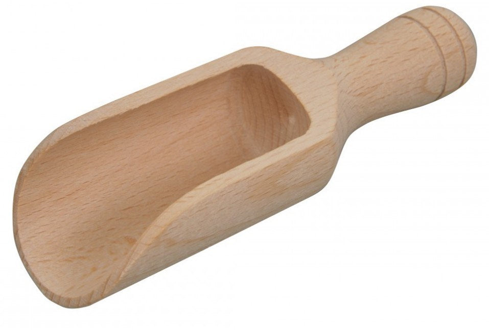 Træske / træskovl i bøgetræ, 10 cm