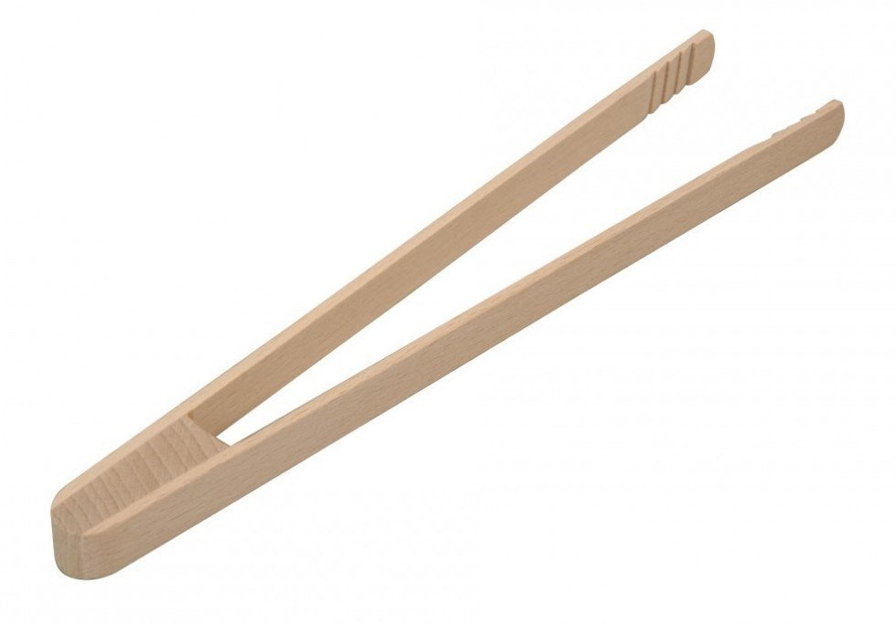 Grill tang i bøgetræ, 25 cm.