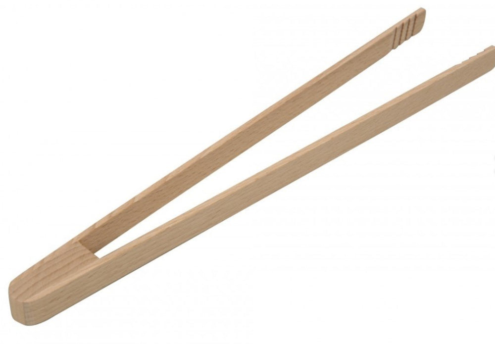 Grill tang i bøgetræ, 30 cm.