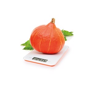 Digital køkkenvægt, 5 kg. 1 cm høj
