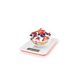 Digital køkkenvægt, 5 kg. 1 cm høj