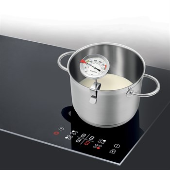 Køkkentermometer med clips, 25-250 grader Celcius