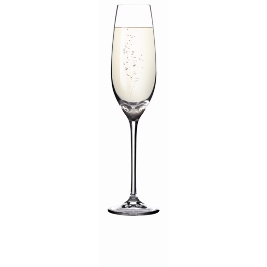 Champagne glas i smukt krystal fra Tescoma, 6 stk. - Hurtig levering